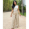 Pantalon large Brodé Pantalon large Brodé