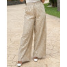 Pantalon large Brodé Pantalon large Brodé