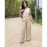 Pantalon large Brodé Pantalon large Brodé
